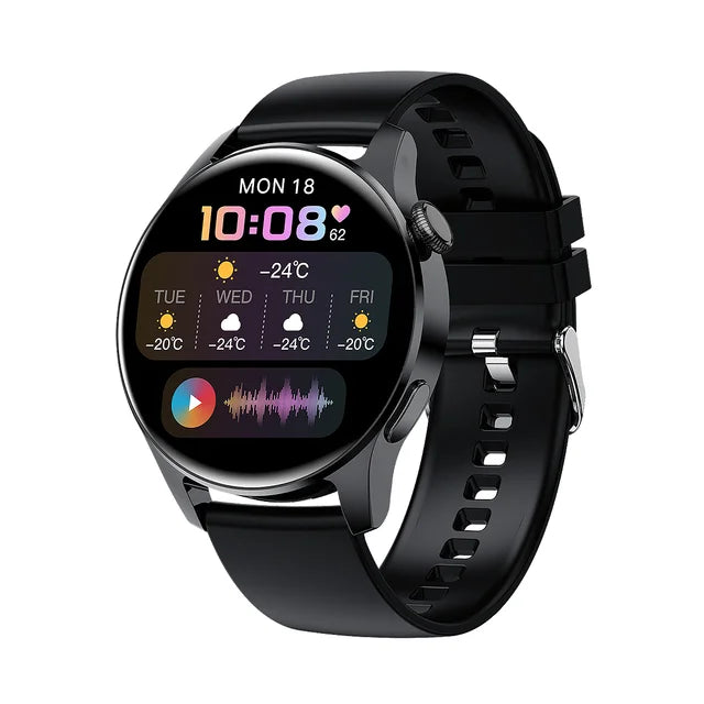 Ultradünne Smartwatch mit Bluetooth und Fitness Tracker