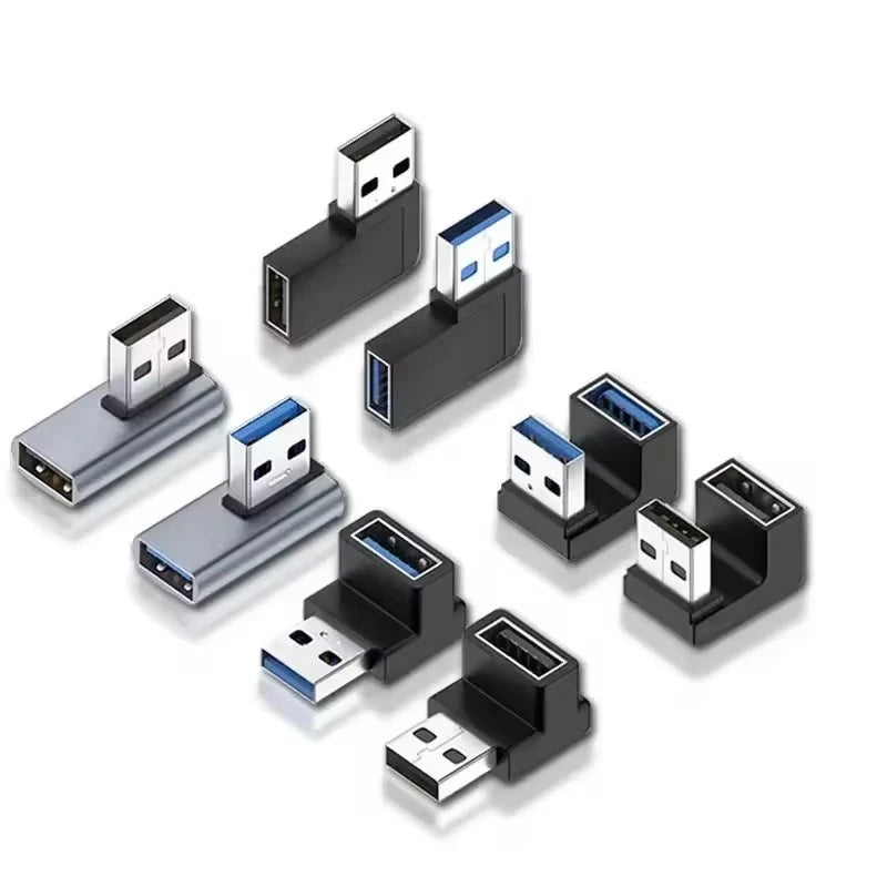 USB 3.0 Winkeladapter 90 Grad Stecker