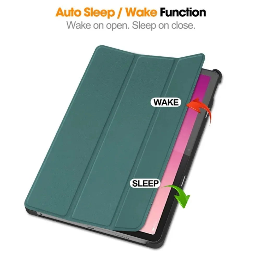 Für Lenovo Xiaoxin Pad Pro 12,7 zoll 2023 TB-370FU Tri-Folding Stand Smart Tablet Fall Für Lenovo Tab P12 Fall 12 7 Abdeckung funda