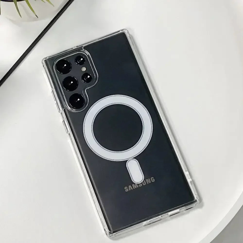 Magnetische Magsafe Hülle für Samsung Galaxy Modelle