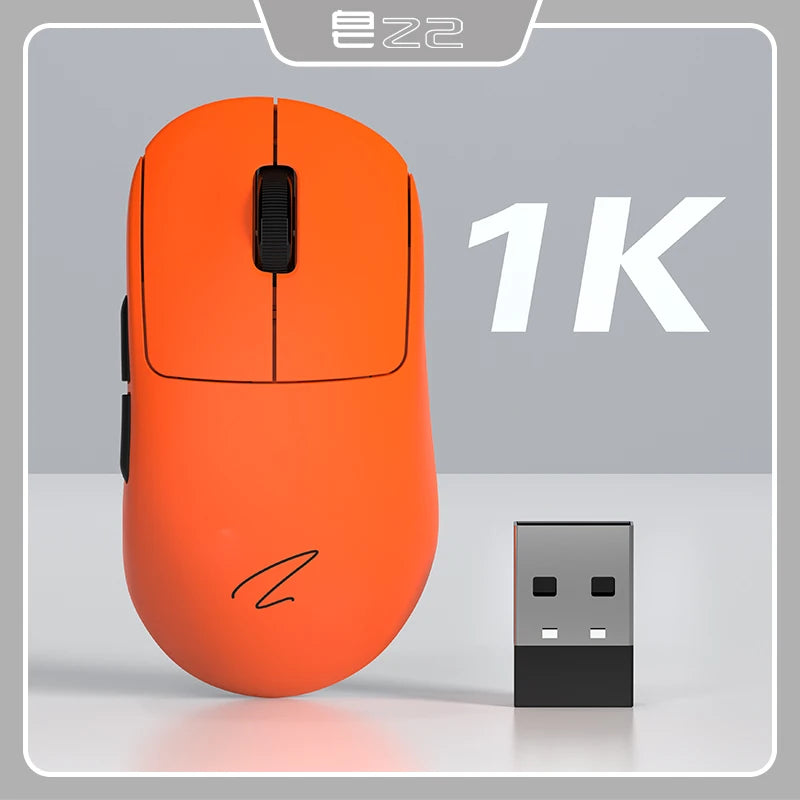 Leichte 4K Gaming-Maus mit 3 Modi und 6 DPI-Stufen
