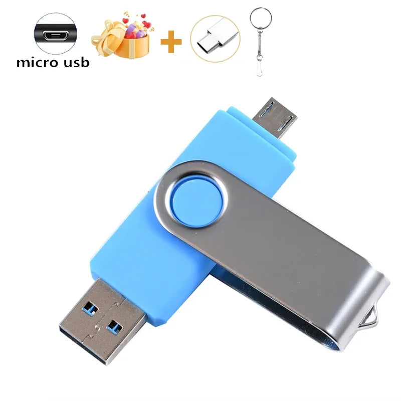 2-in-1 USB-Flash-Laufwerk 128 GB