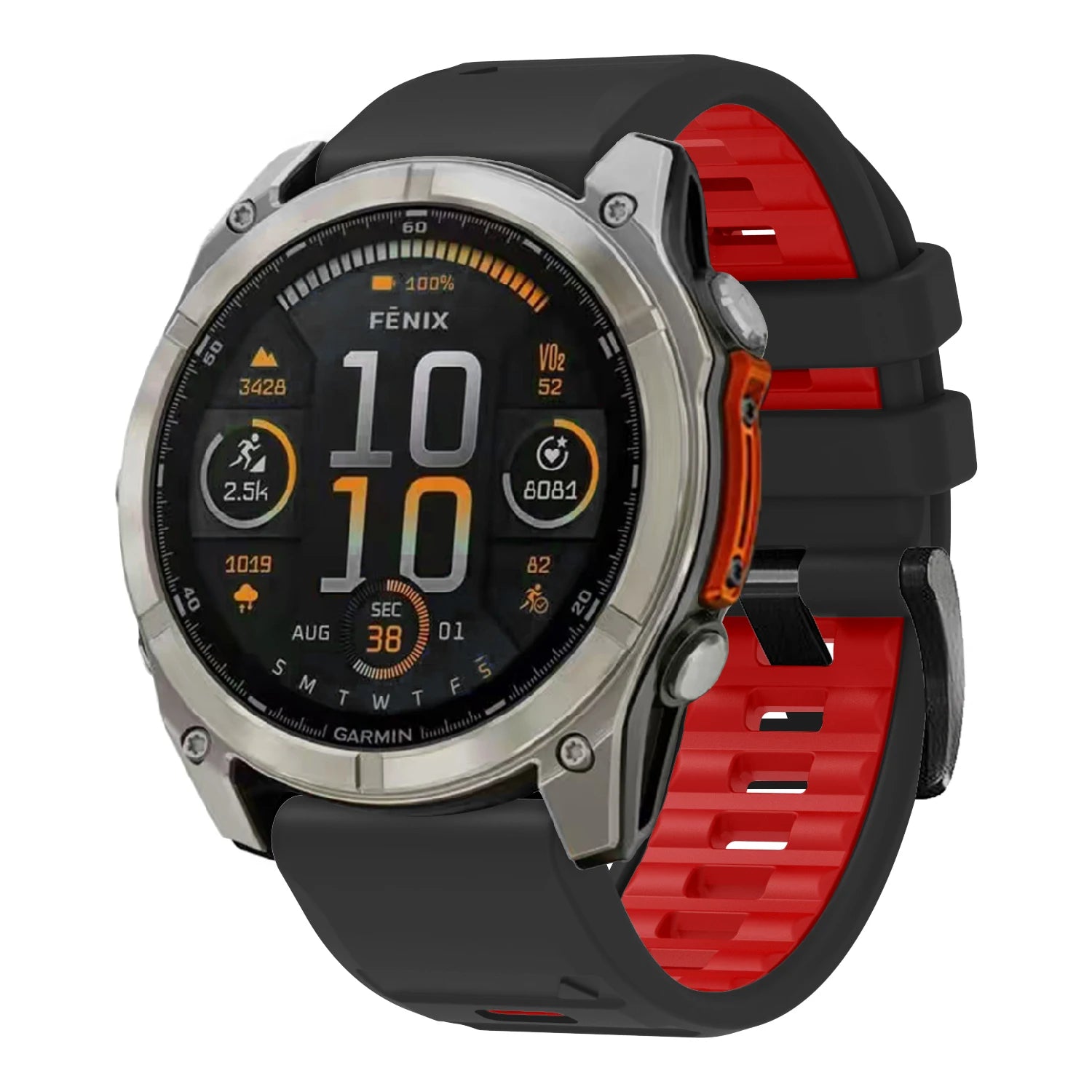 Silikonarmband 22/26 mm QuickFit für Garmin Uhren – Sportlich & Flexibel