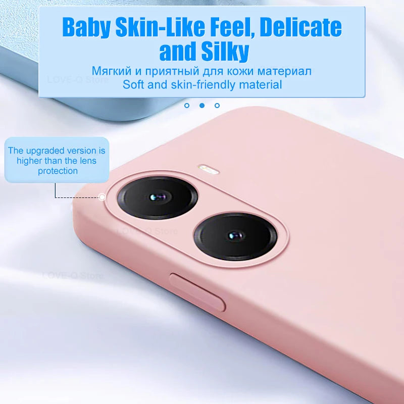 Poco X7 Pro Silikon Stoßfeste Hülle