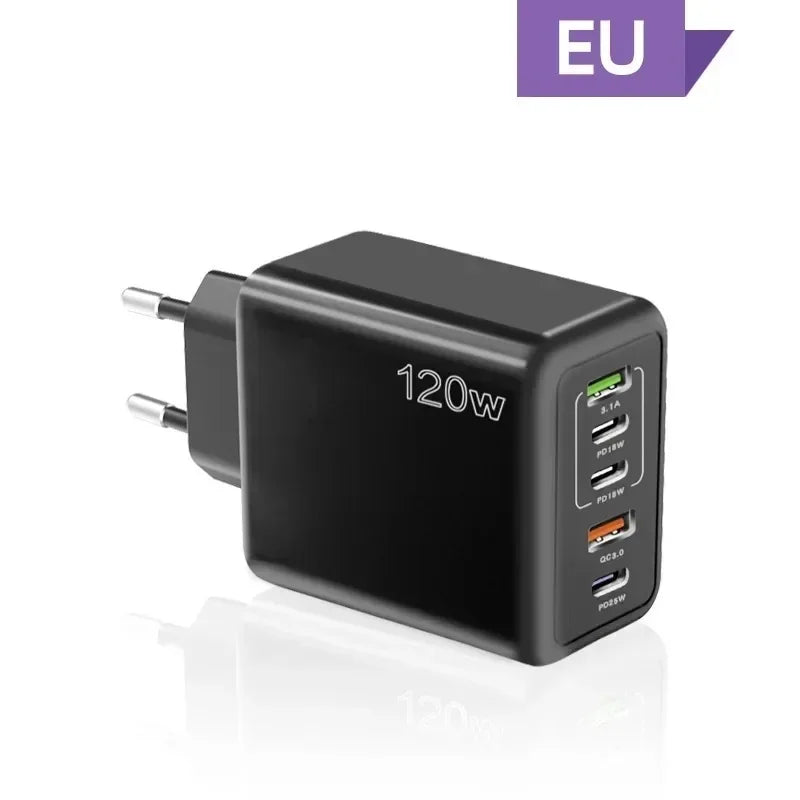 Multi-USB Type-C Fast Charger