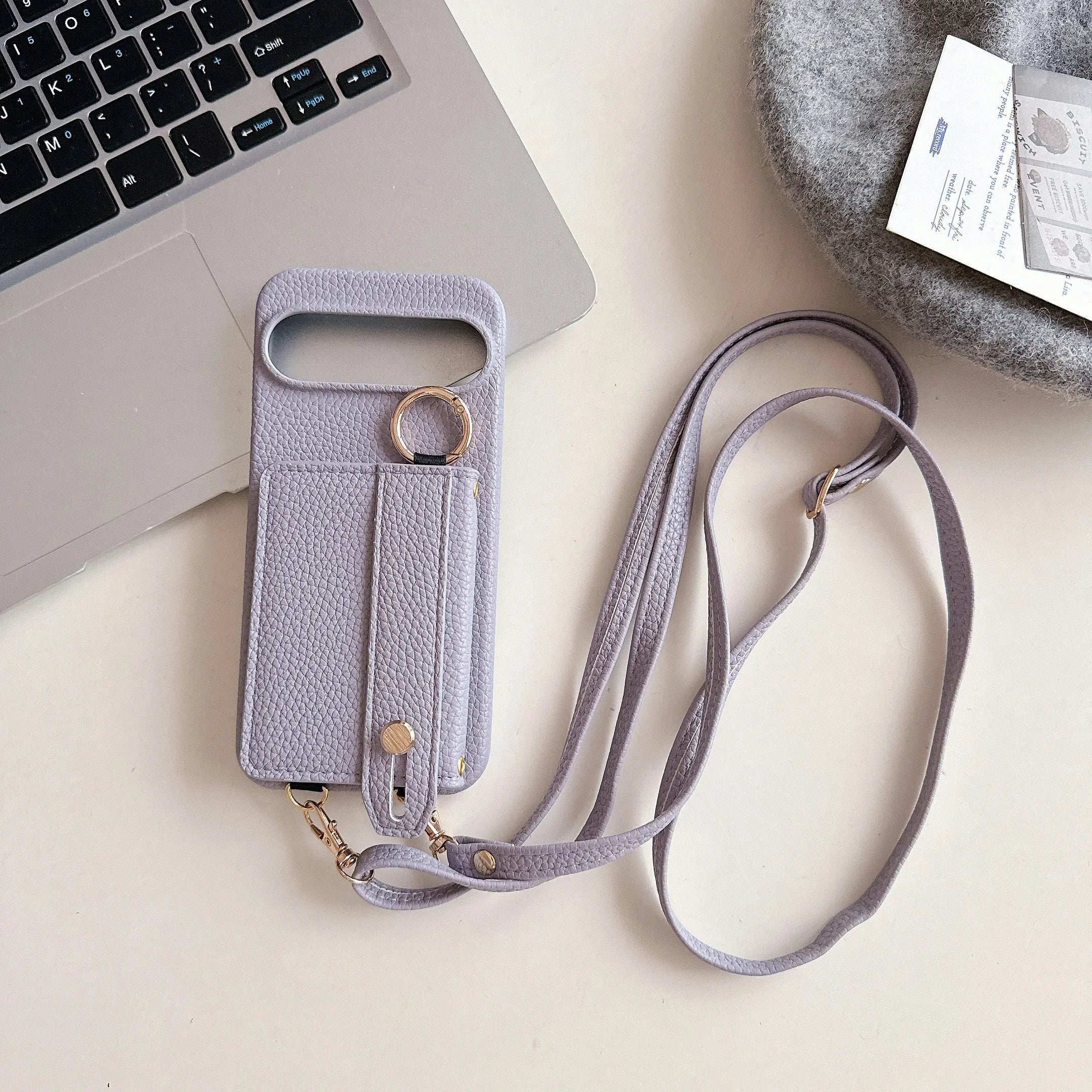 Ring Crossbody Wallet Hülle für Google Pixel 9