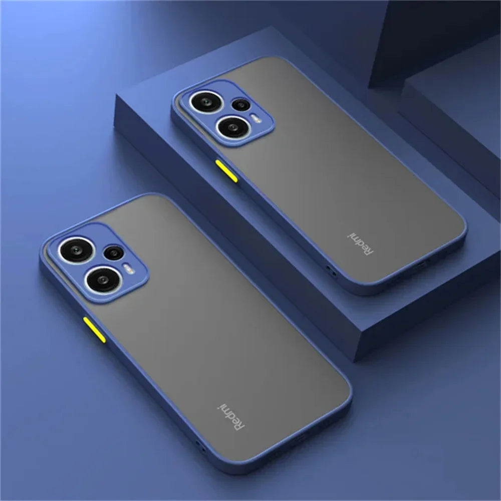 Coque mate de luxe pour Xiaomi et Redmi