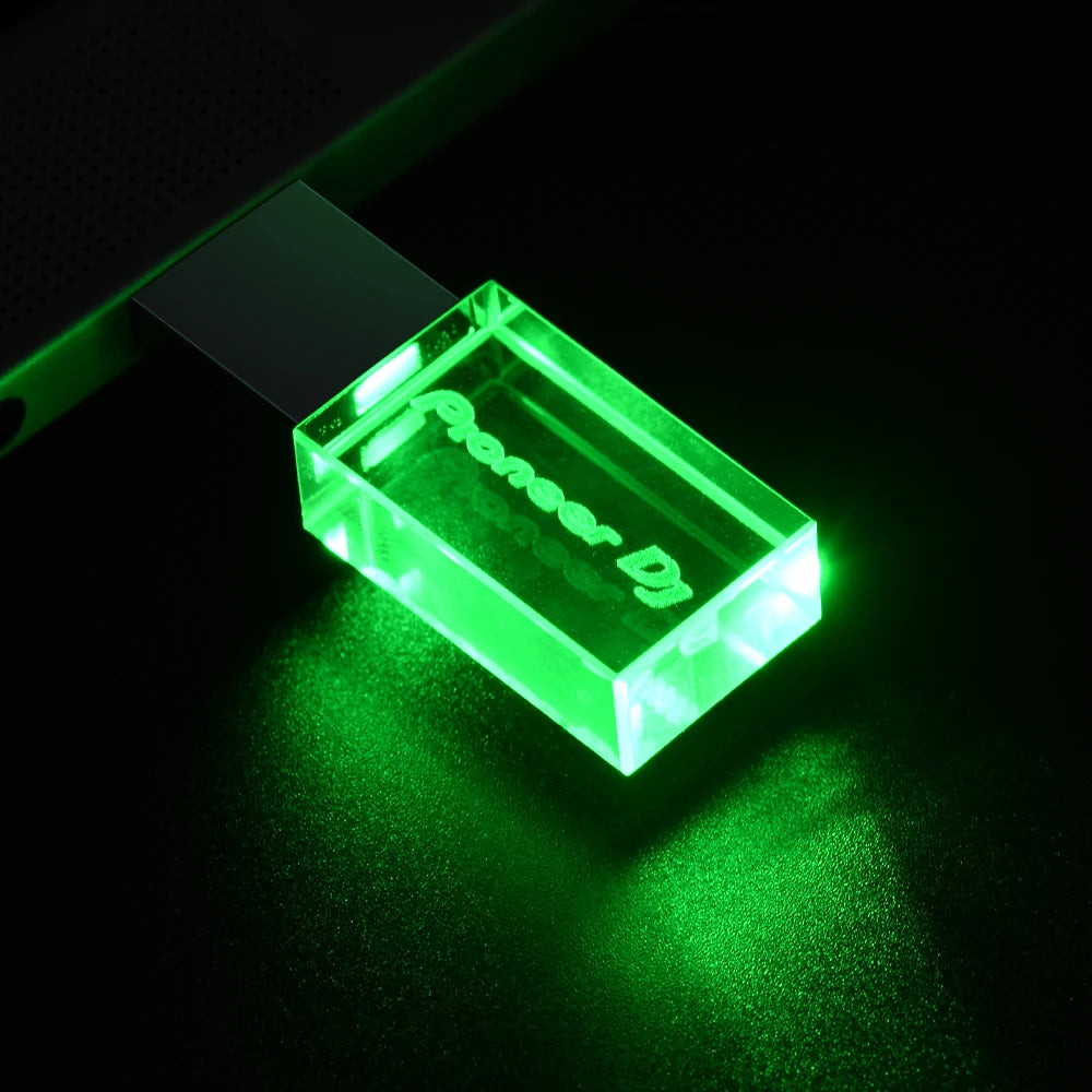 LED USB Flash Drive 128 GB High Speed