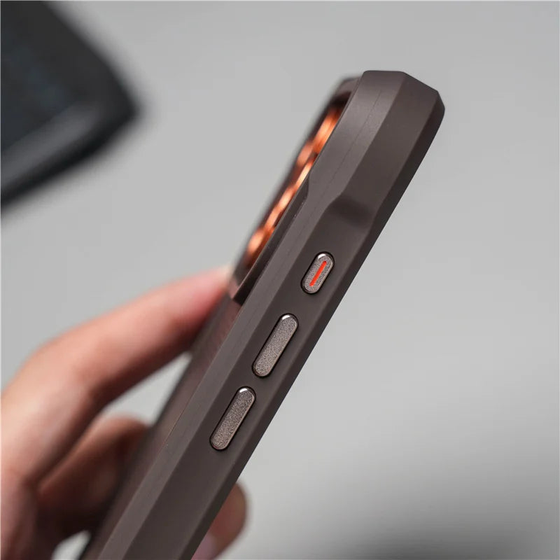 Gewebte MagSafe-Hülle für iPhone 17, stoßfest & edel