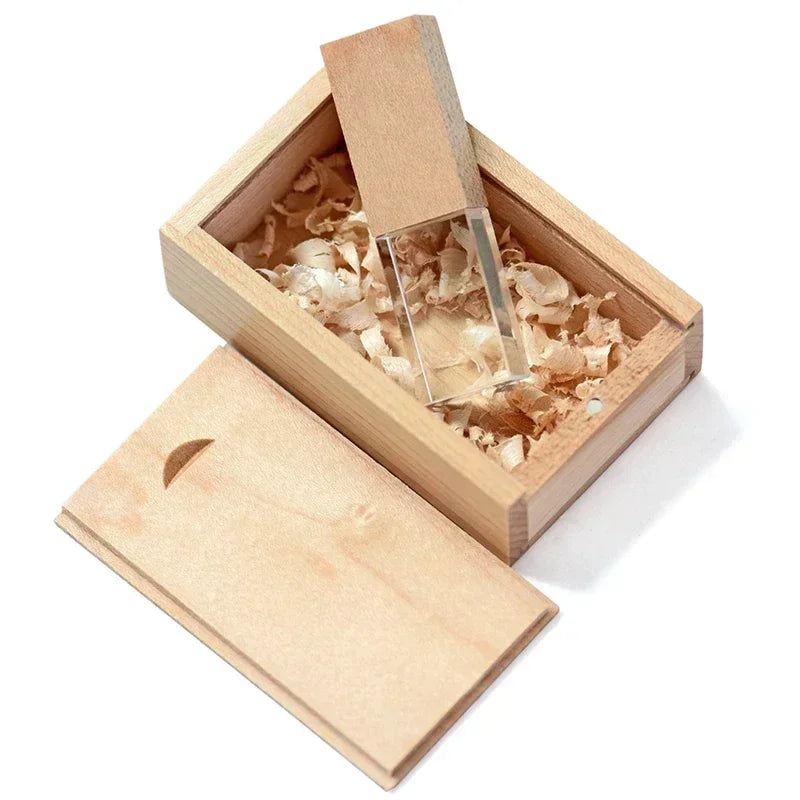 USB-Stick 4–64 GB mit Kristall