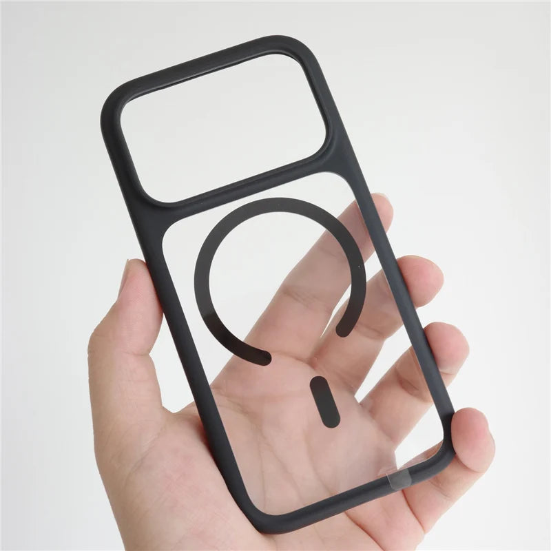 Transparente Luxushülle für iPhone 17 mit MagSafe