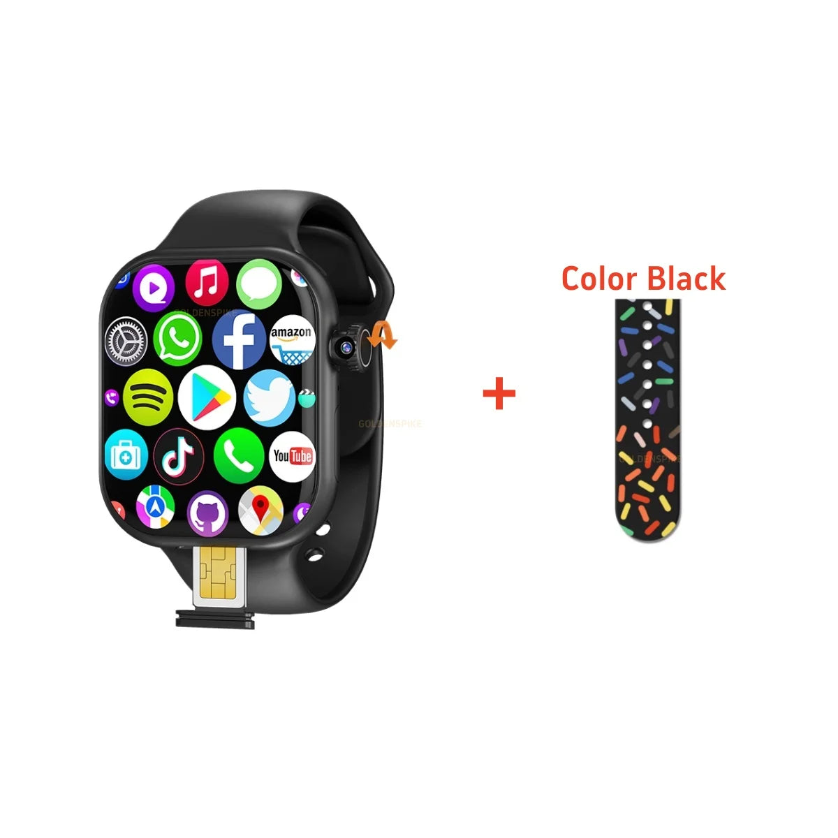 Smartwatch 5G mit 256GB, GPS & 8MP Kamera