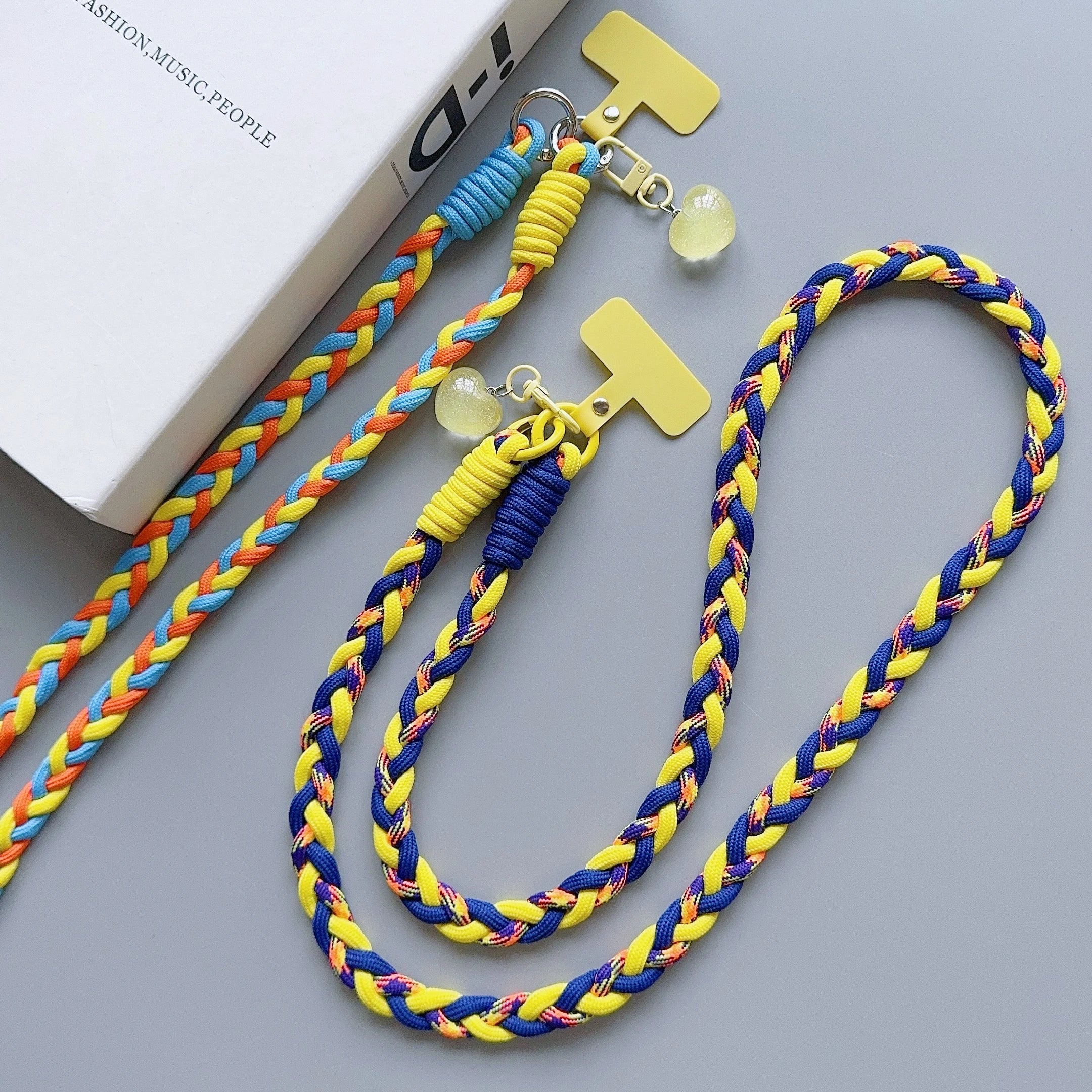 Cartoon Telefon-Lanyard, langes Umhängeband