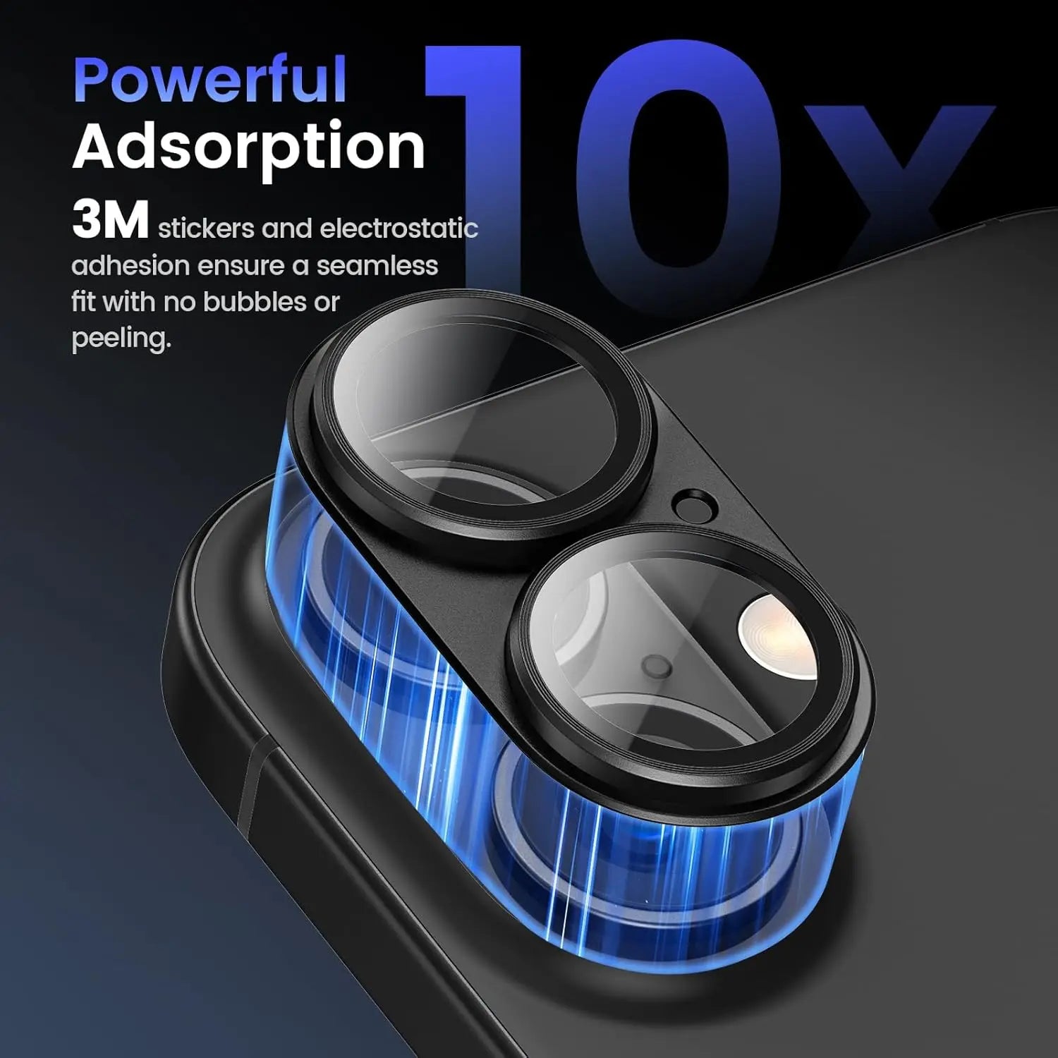 Metall Kamera Schutzglas iPhone