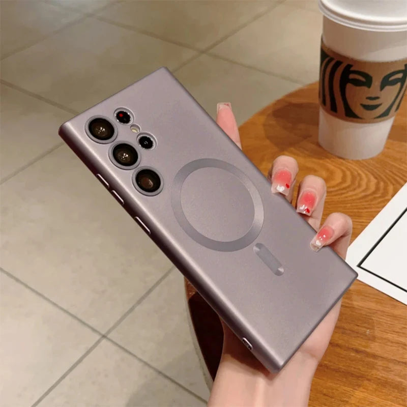 Magnetische Magsafe Schutzhülle für Samsung S24