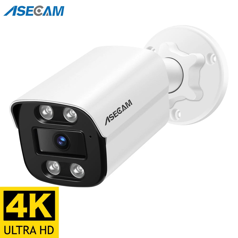 Neue 4K 8MP POE IP Kamera Outdoor Audio