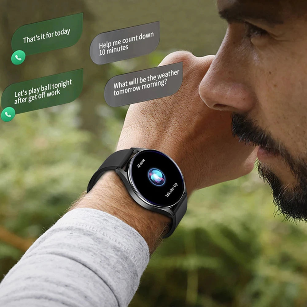 Sportliche Smartwatch 2025 mit Anrufen & Gesundheit
