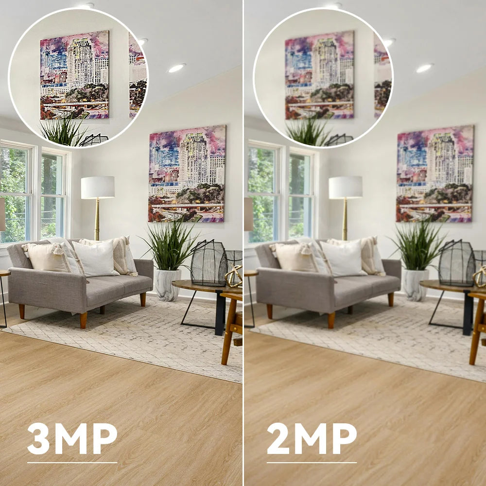 3MP WLAN Außenkamera mit Bewegungserkennung und Audio