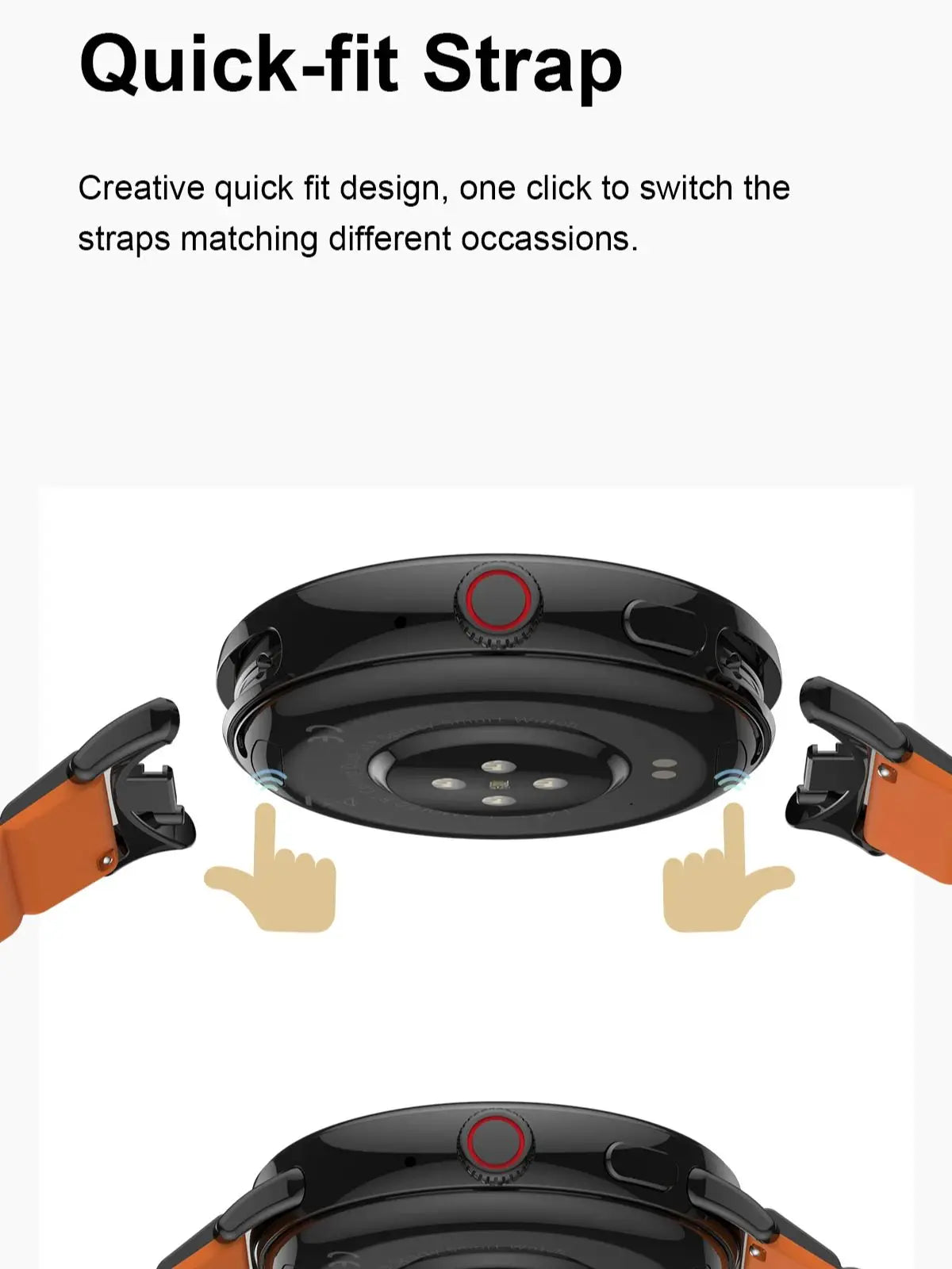 Moderne Smartwatch 1,43" AMOLED Bluetooth Anruf Musik