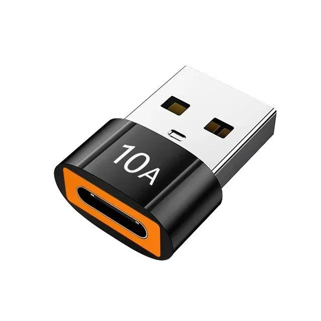 USB-A zu USB-C OTG Adapter 10A/6A