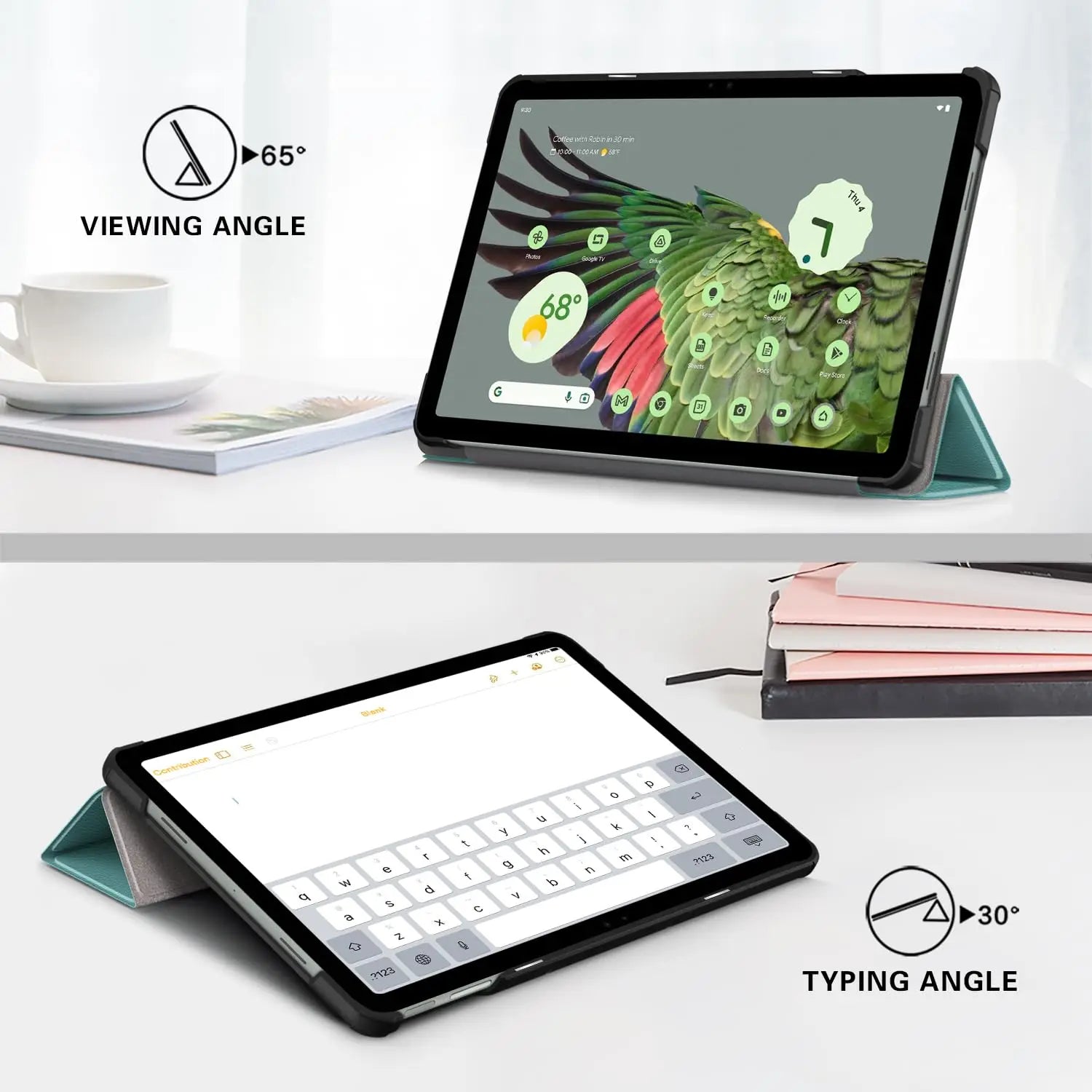 Hülle mit Ständer für Google Pixel Tablet 11 Zoll