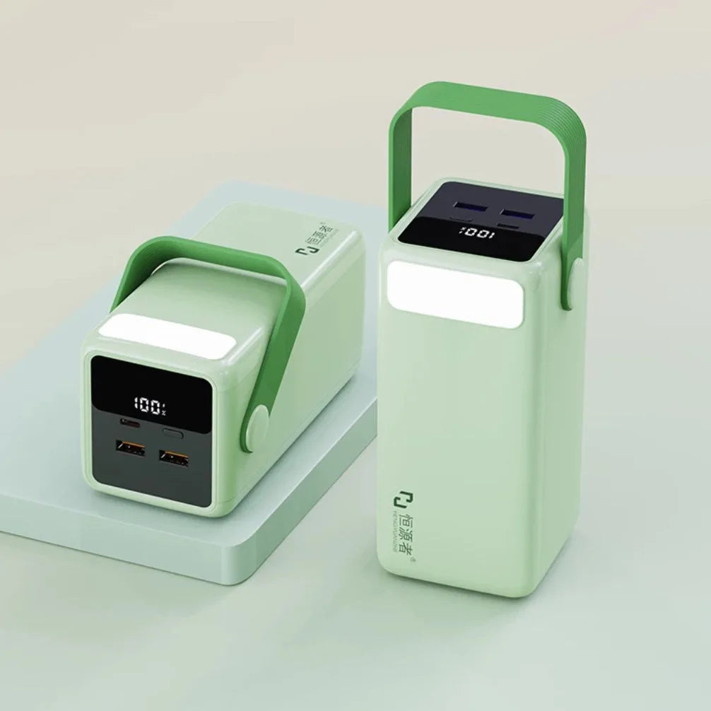 60000mAh Powerbank Schnellladung mit Licht Outdoor