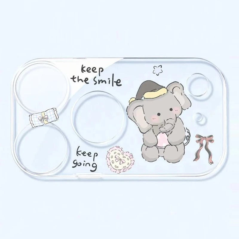 Niedlicher Doodle Kamera-Objektivschutz iPhone 17