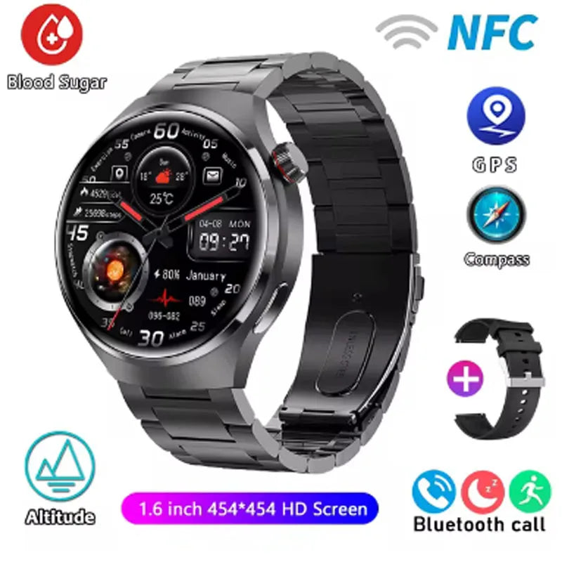 Smartwatch Outdoor Fitness Tracker mit Bluetooth Anruf