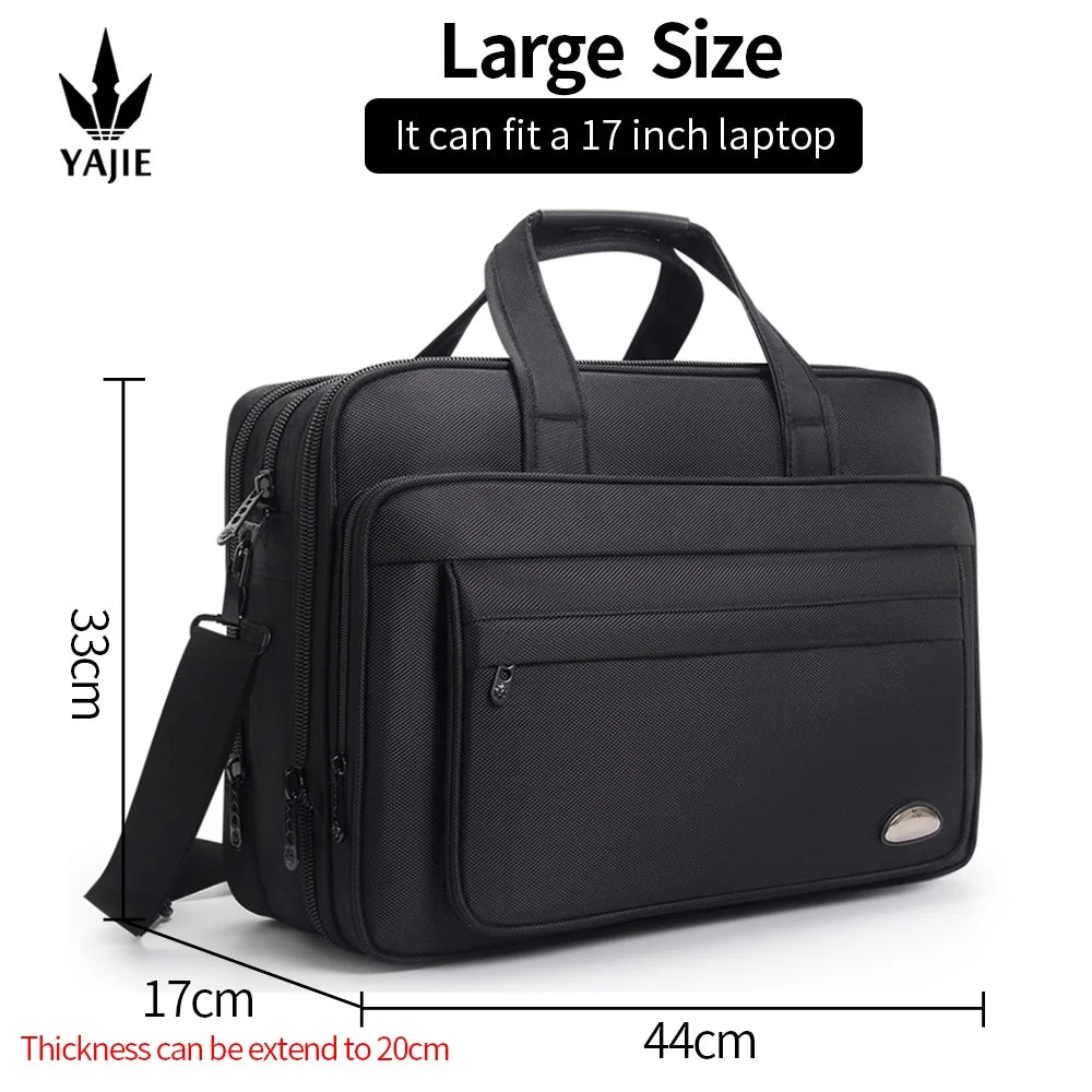 Große Herren Aktentasche Laptop 19 Zoll