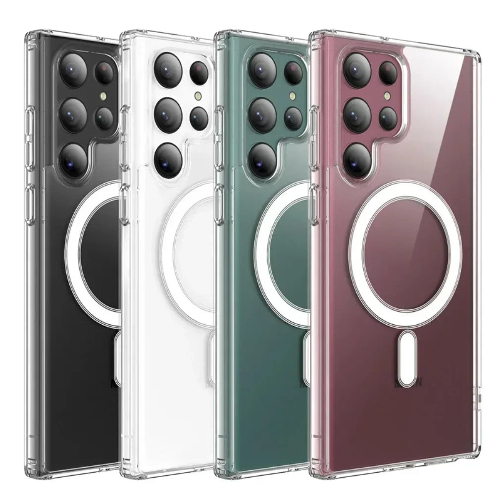 Magnetische Magsafe Hülle für Samsung Galaxy Modelle