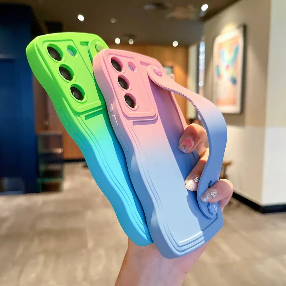 Gradient Armband Hülle mit Halterung für Galaxy