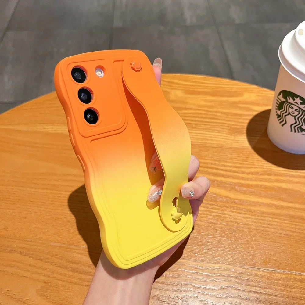 Gradient Armband Hülle mit Halterung für Galaxy