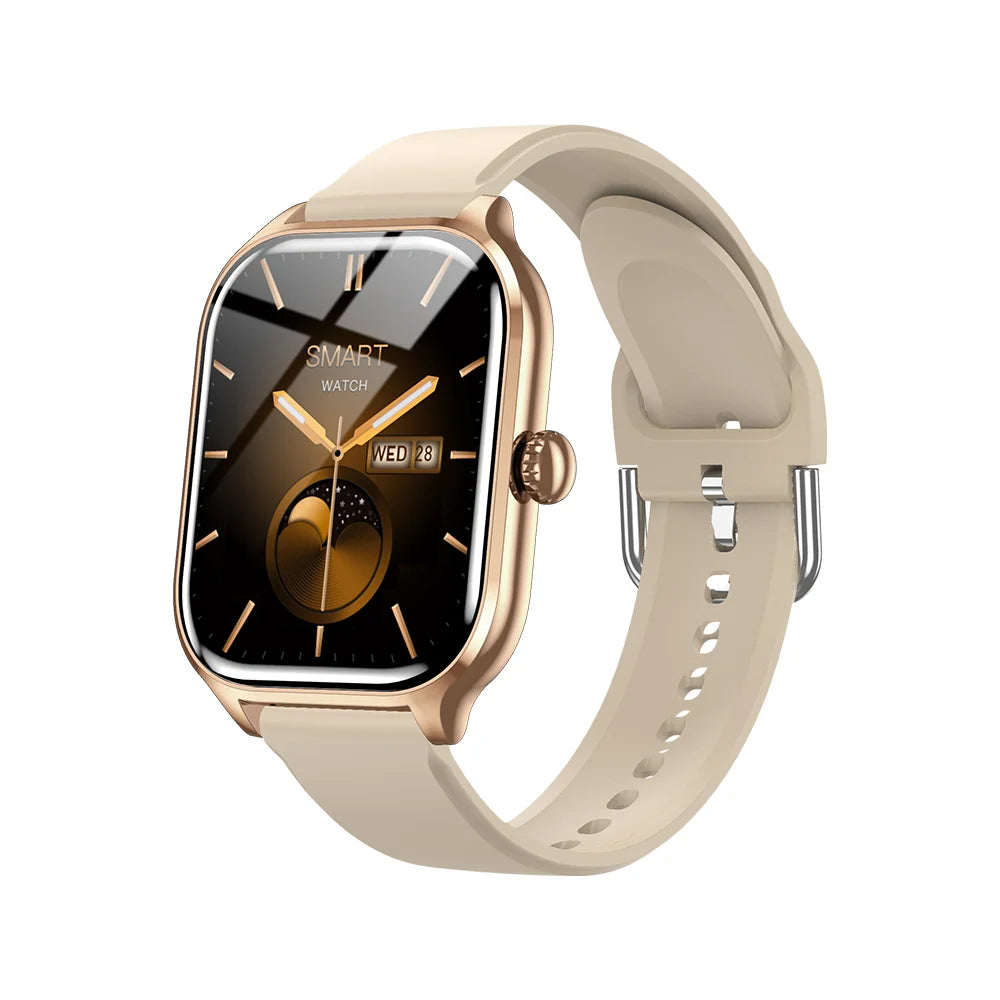 Smartwatch 2,01" HD Display mit Anruf- & Nachrichtenfunktion