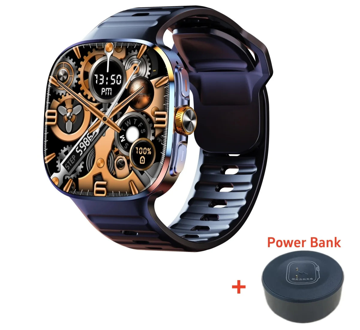 5G Smartwatch mit Drehkamera & 2,4" AMOLED Display