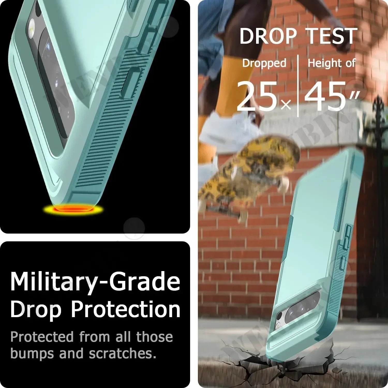 Robuste Schutzhülle für Google Pixel-Serie