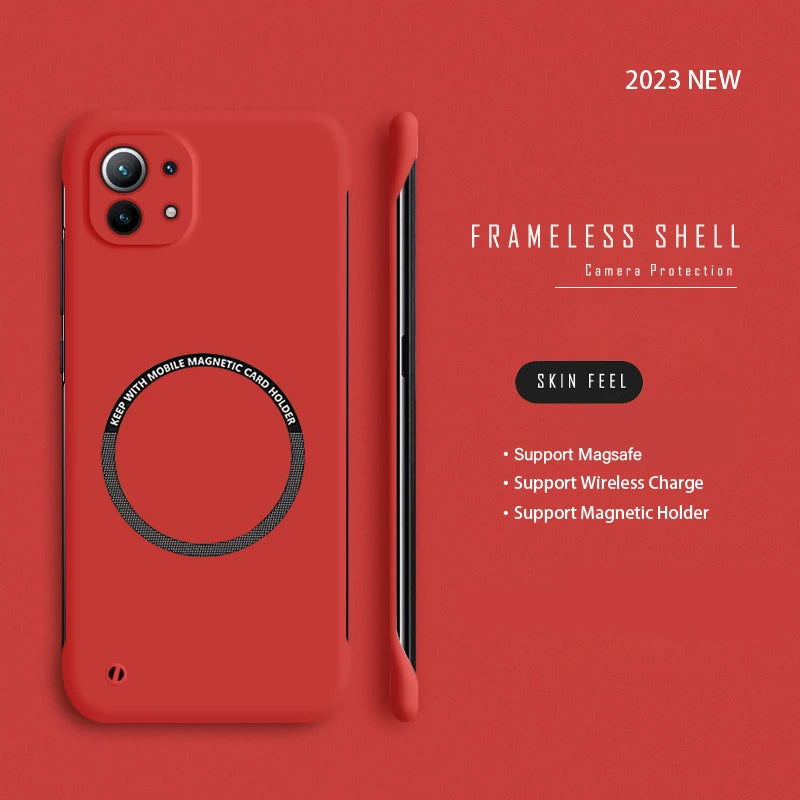 Magnetische matte Hülle für Xiaomi & Poco