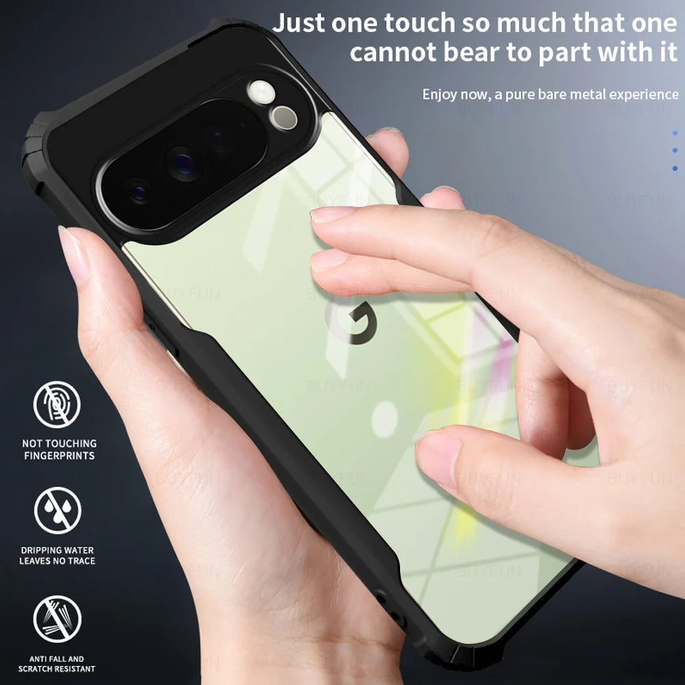 Shockproof acrylic case for Pixel 10 Pro XL