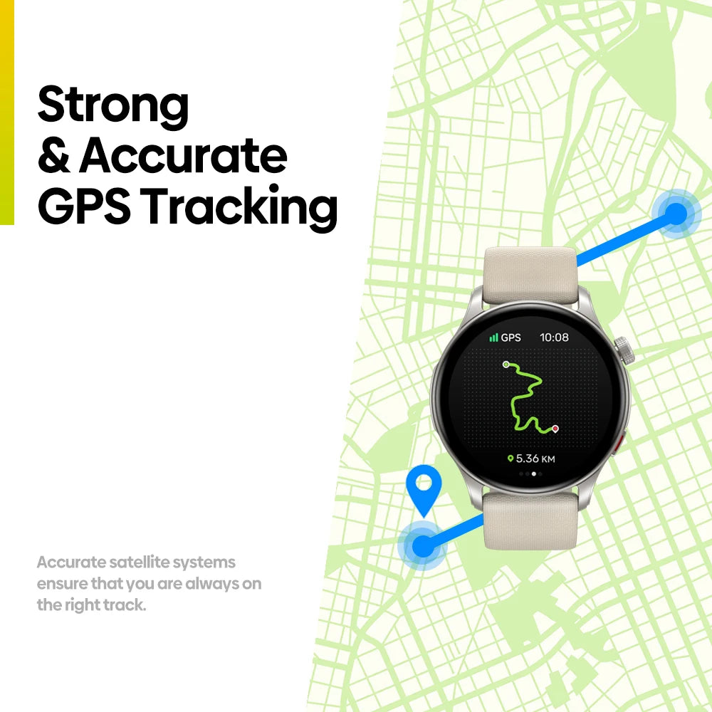 Neue GPS Smartwatch 1.43" AMOLED mit Anruffunktion