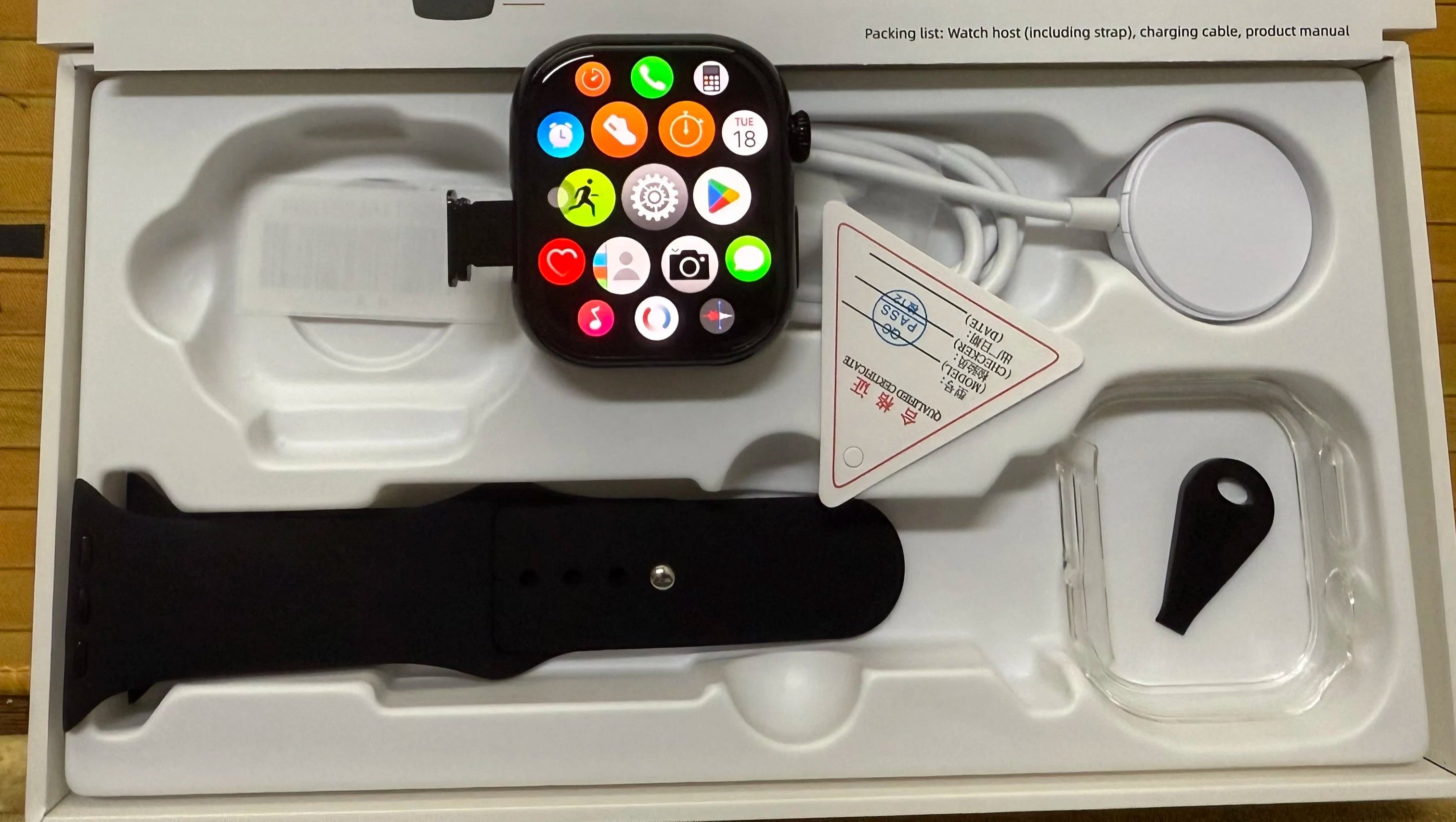 5G Smartwatch mit Kamera & AMOLED Display