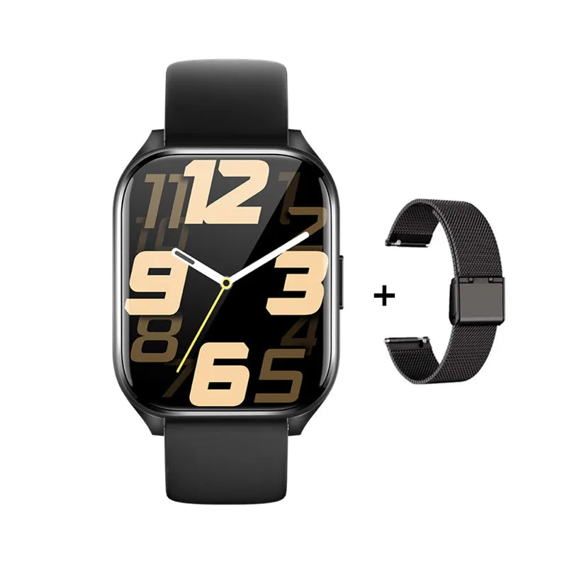 Moderne Smartwatch 2025 mit AI Anruf & Fitness Tracker