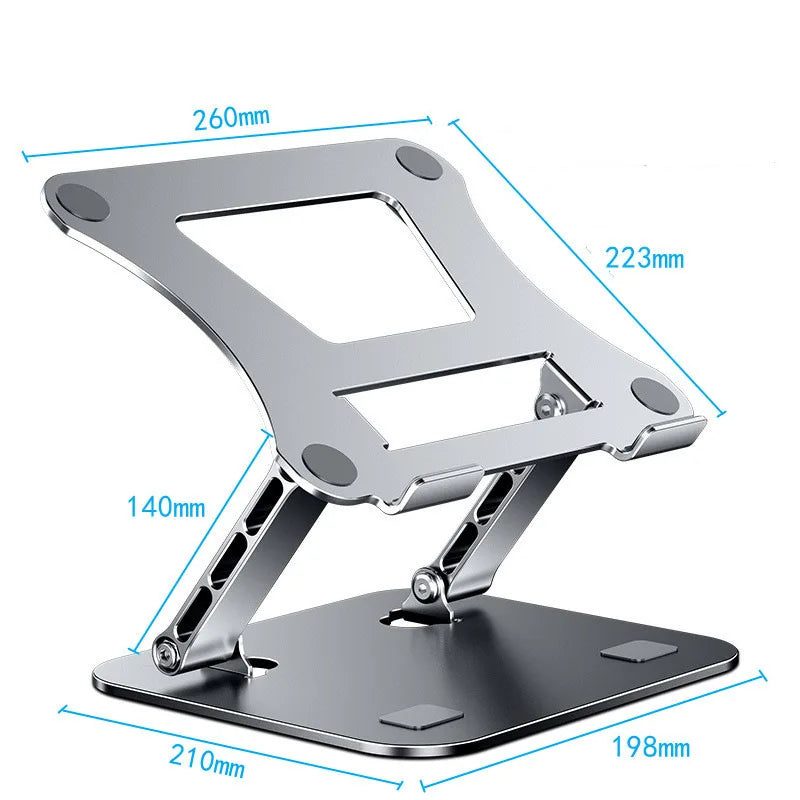 Verstellbarer Aluminium Ständer für Laptop & Tablet