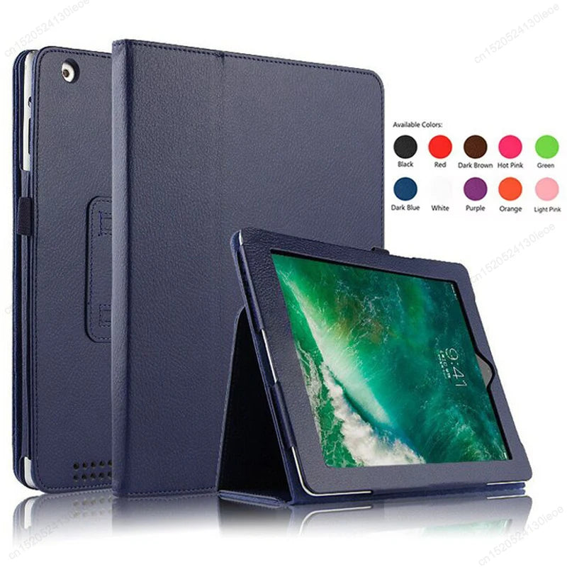 PU leather case for iPad models 9.7–11"