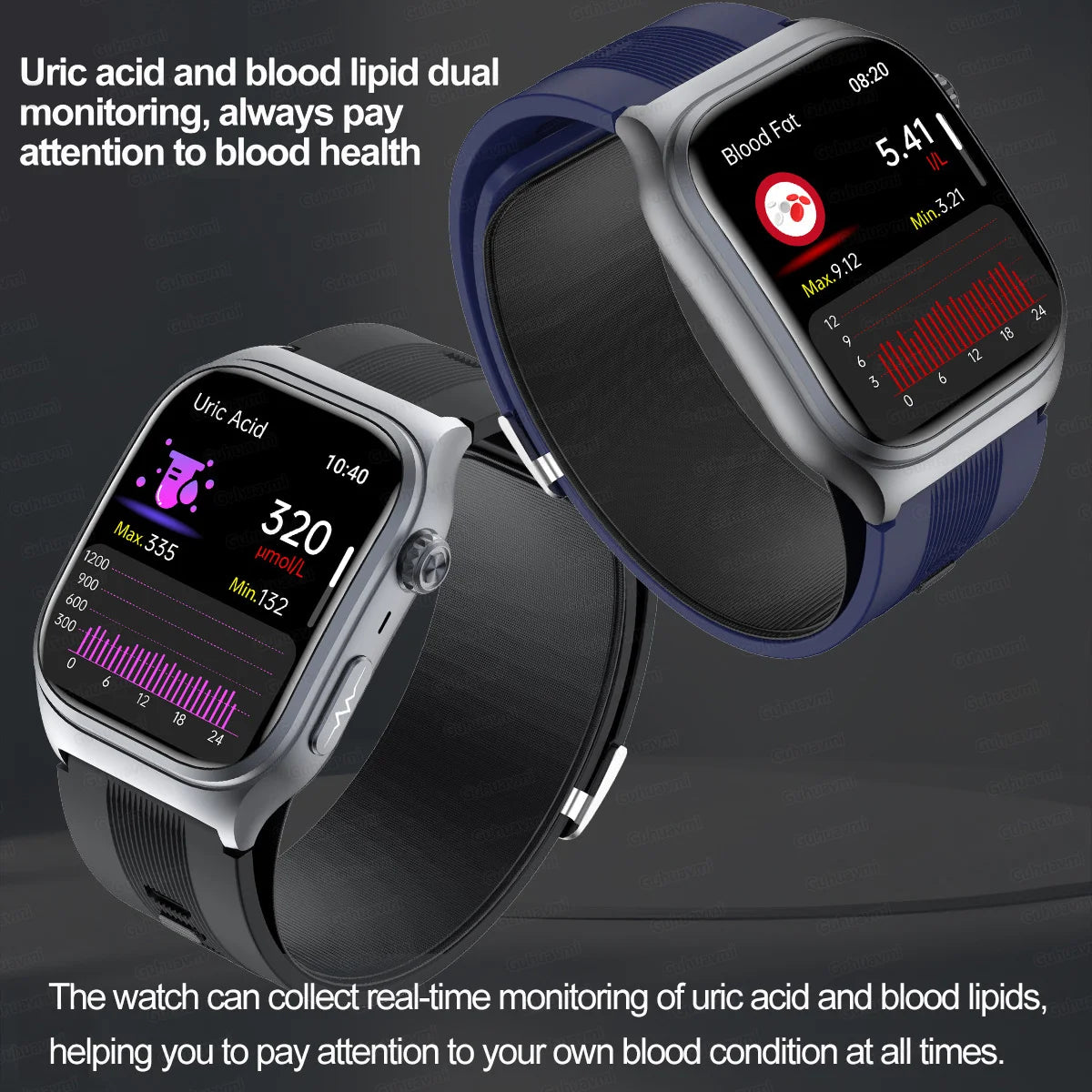 Smartwatch 2025 Herren Gesundheit IP68 Fitness Uhr