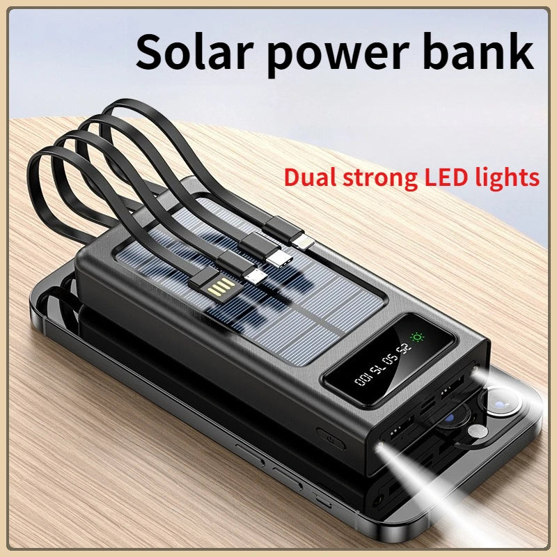 Solar Powerbank 20000mAh mit großer Kapazität