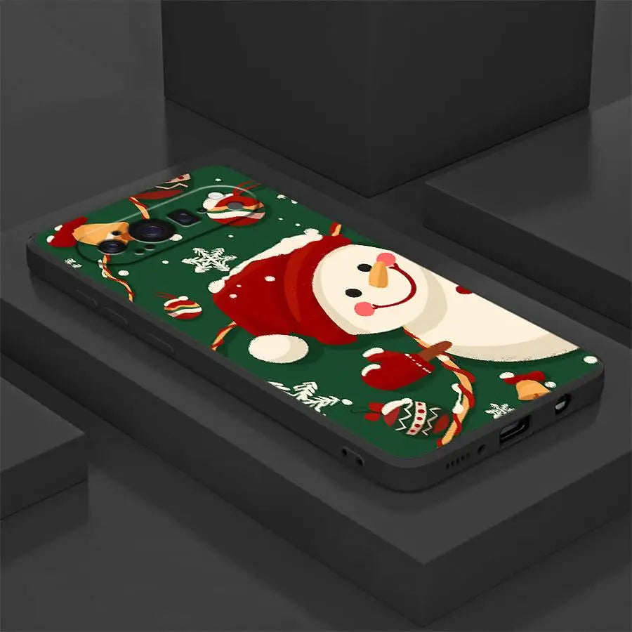 Cartoon silicone phone case for Google Pixel 10, 9 and 8