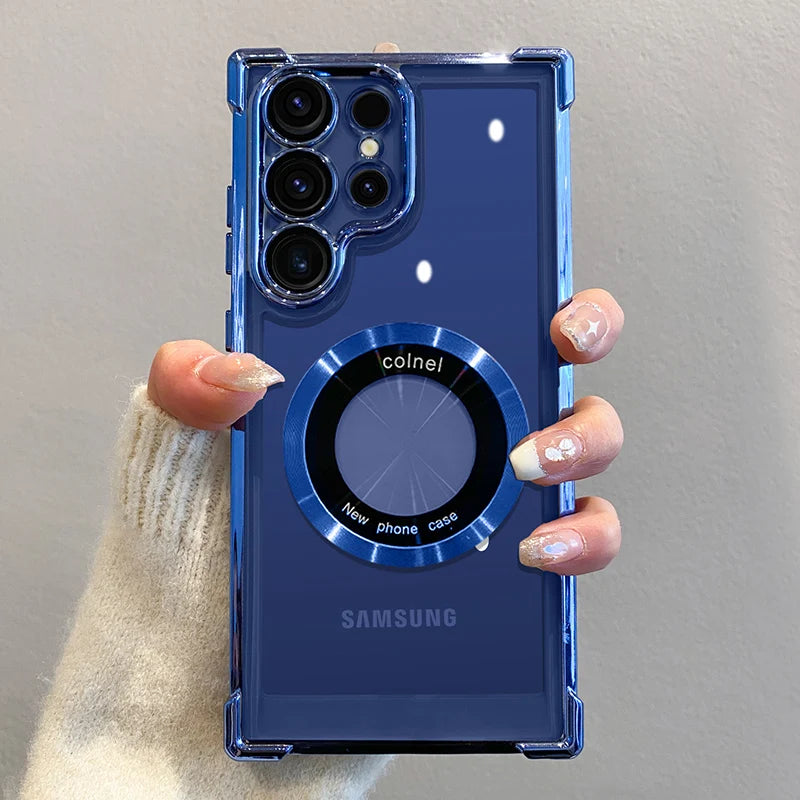 Magnetische Hülle für Samsung S25–S22