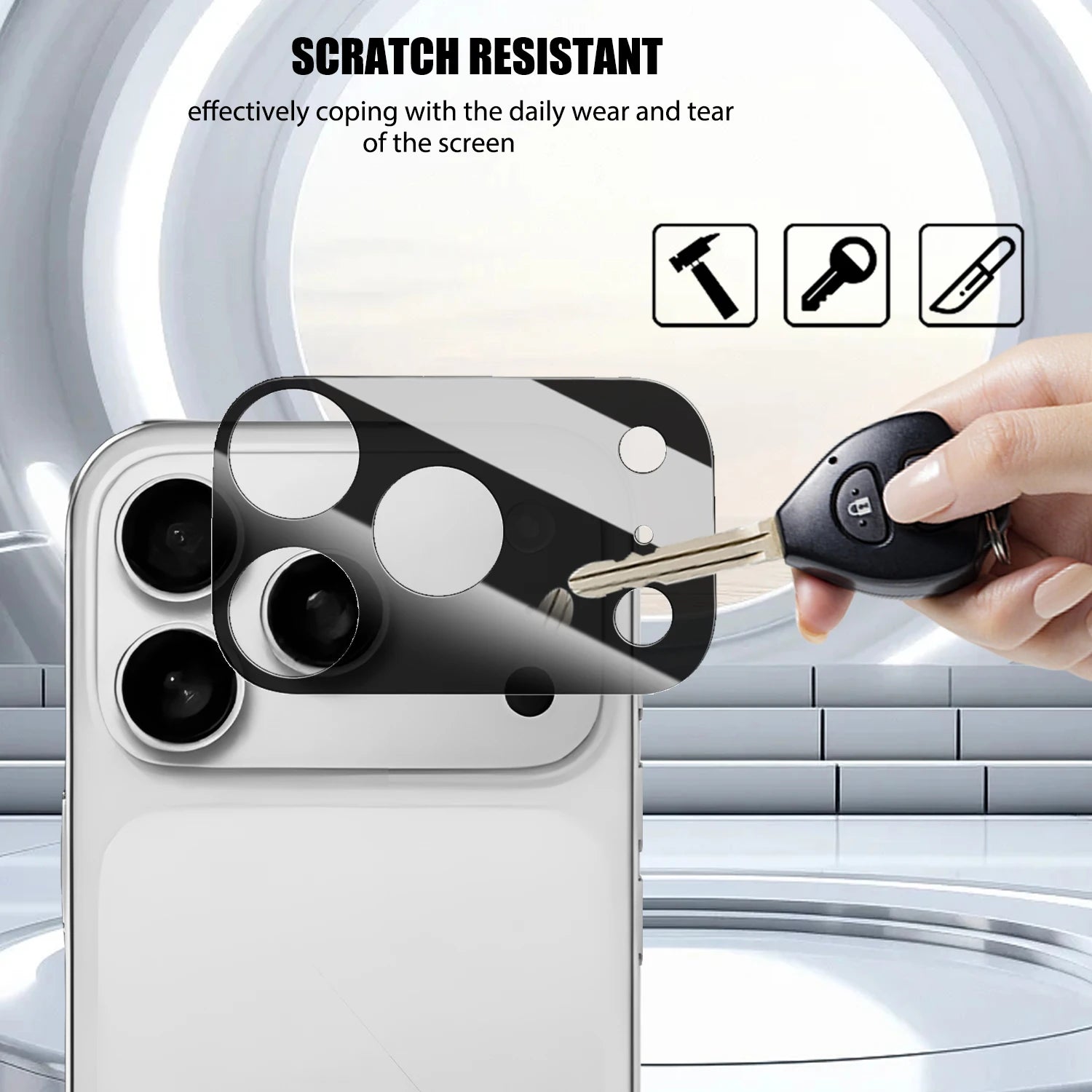 Kamera-Objektivschutz Glas für iPhone 17 Serie