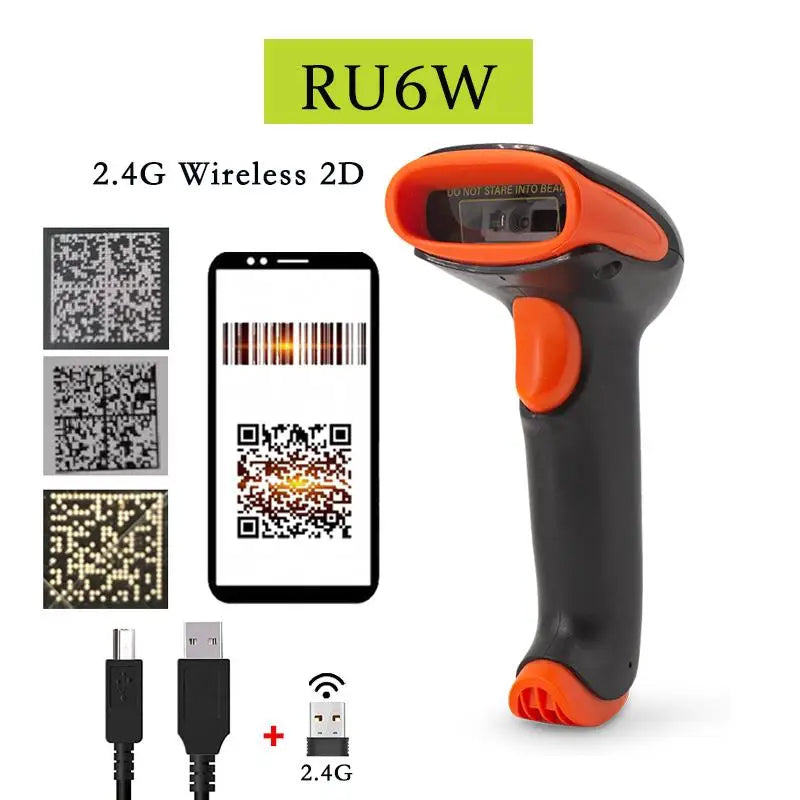 Mobiler 2D Barcode Scanner für QR & PDF417 Codes