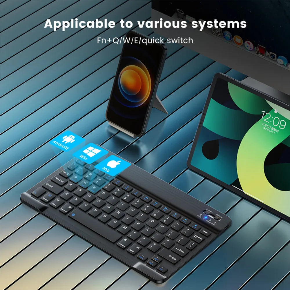 Bluetooth Tastatur Maus für Tablet & iPad