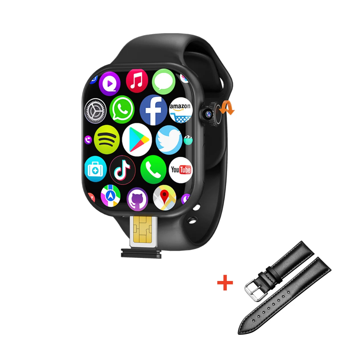 Smartwatch 5G mit 256GB, GPS & 8MP Kamera